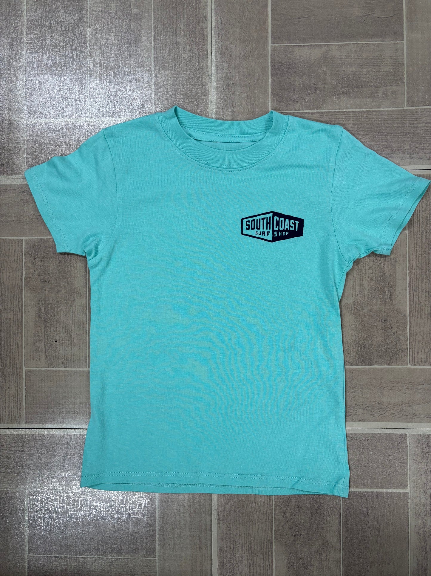 South Coast Youth SD Map Tee Mint