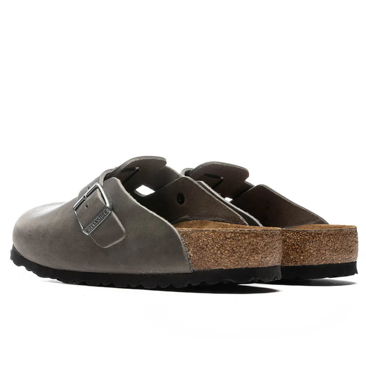 Birkenstock Boston Soft Footbed Iron