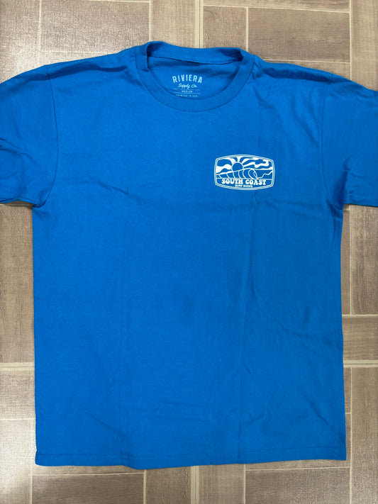 South Coast Youth Right Hander Tee Blue