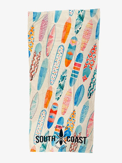 South Coast Barney Towel