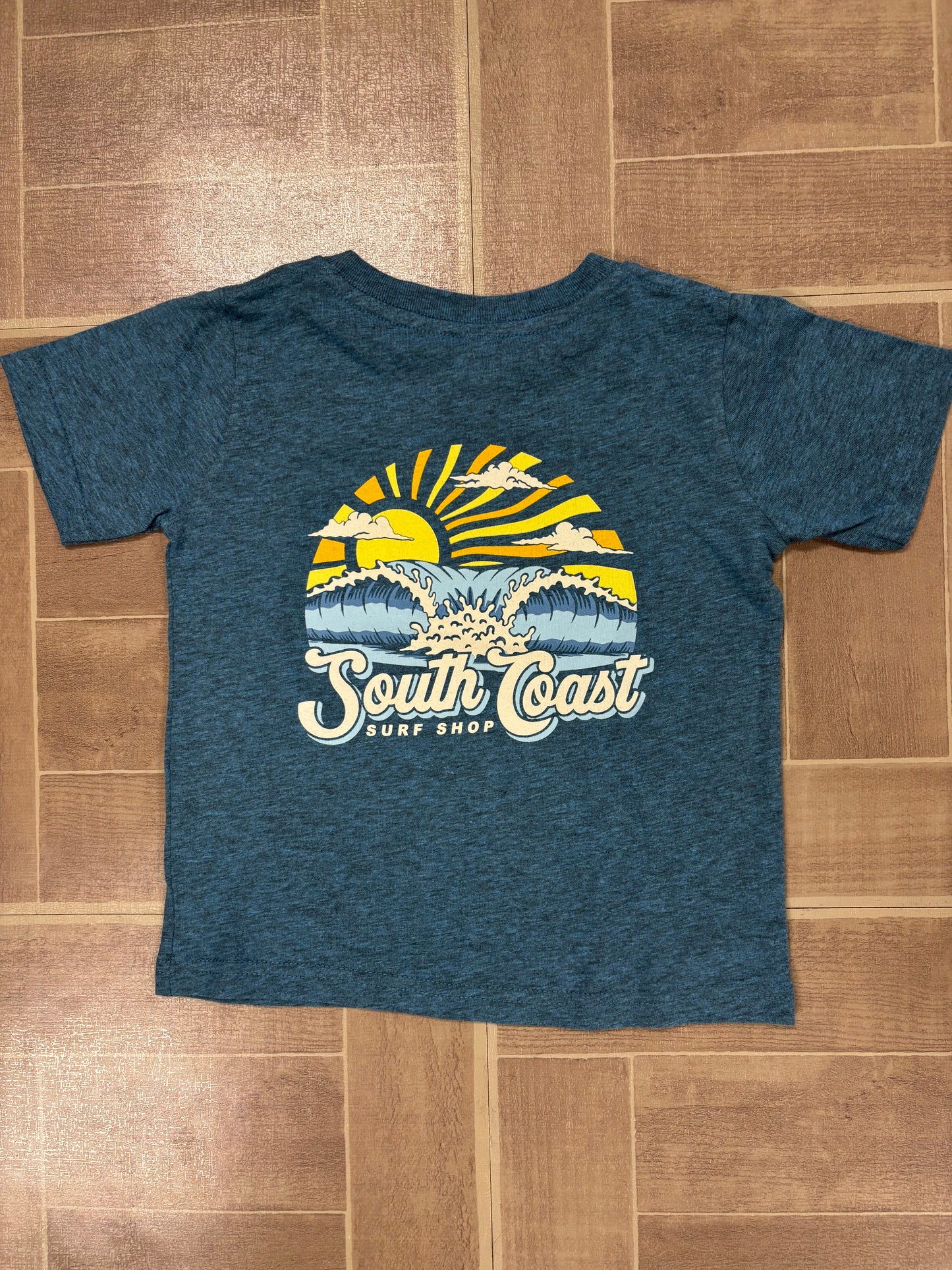 South Coast Kids A-Frame Tee Blue