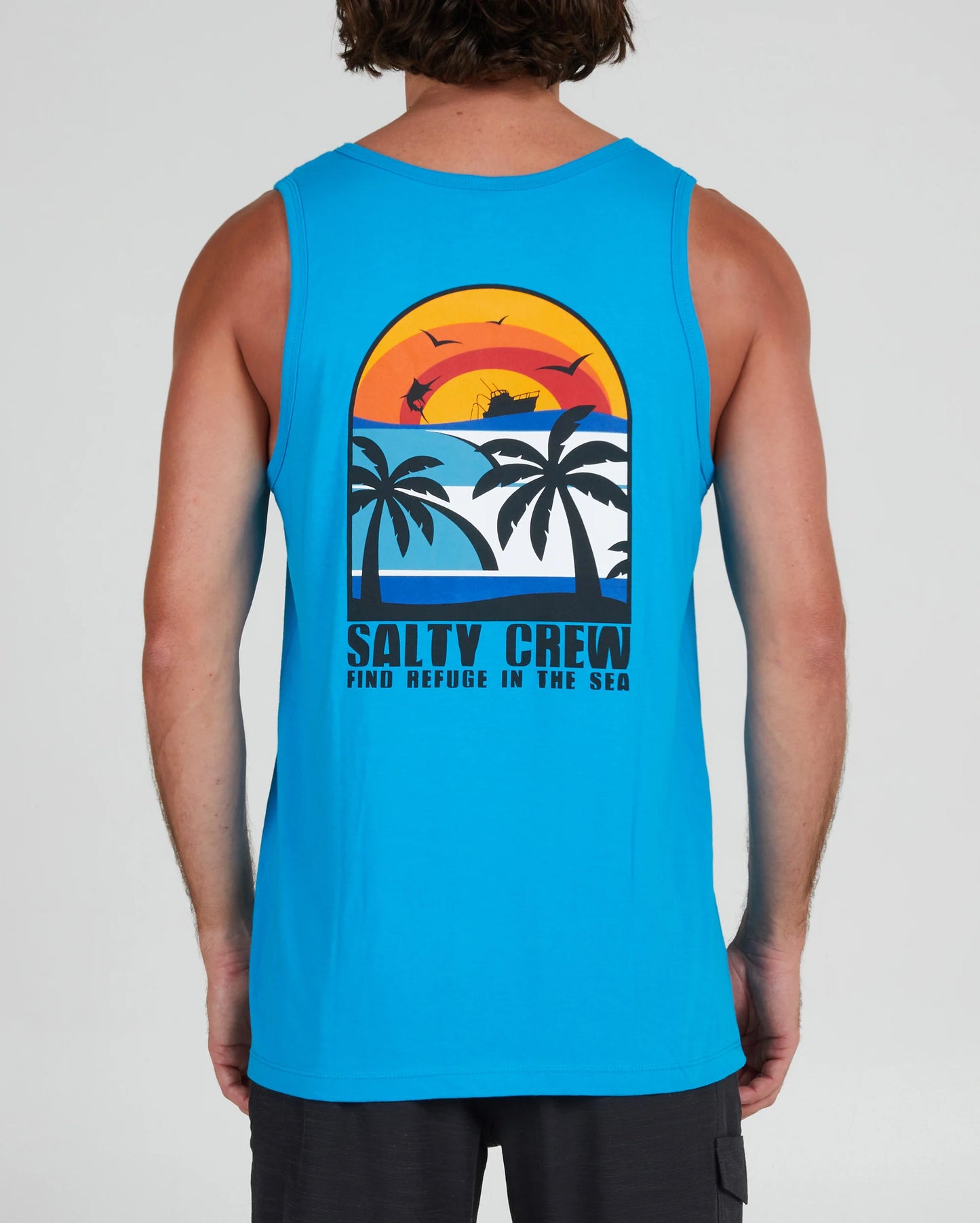 Salty Crew Mens Beach Day Tank