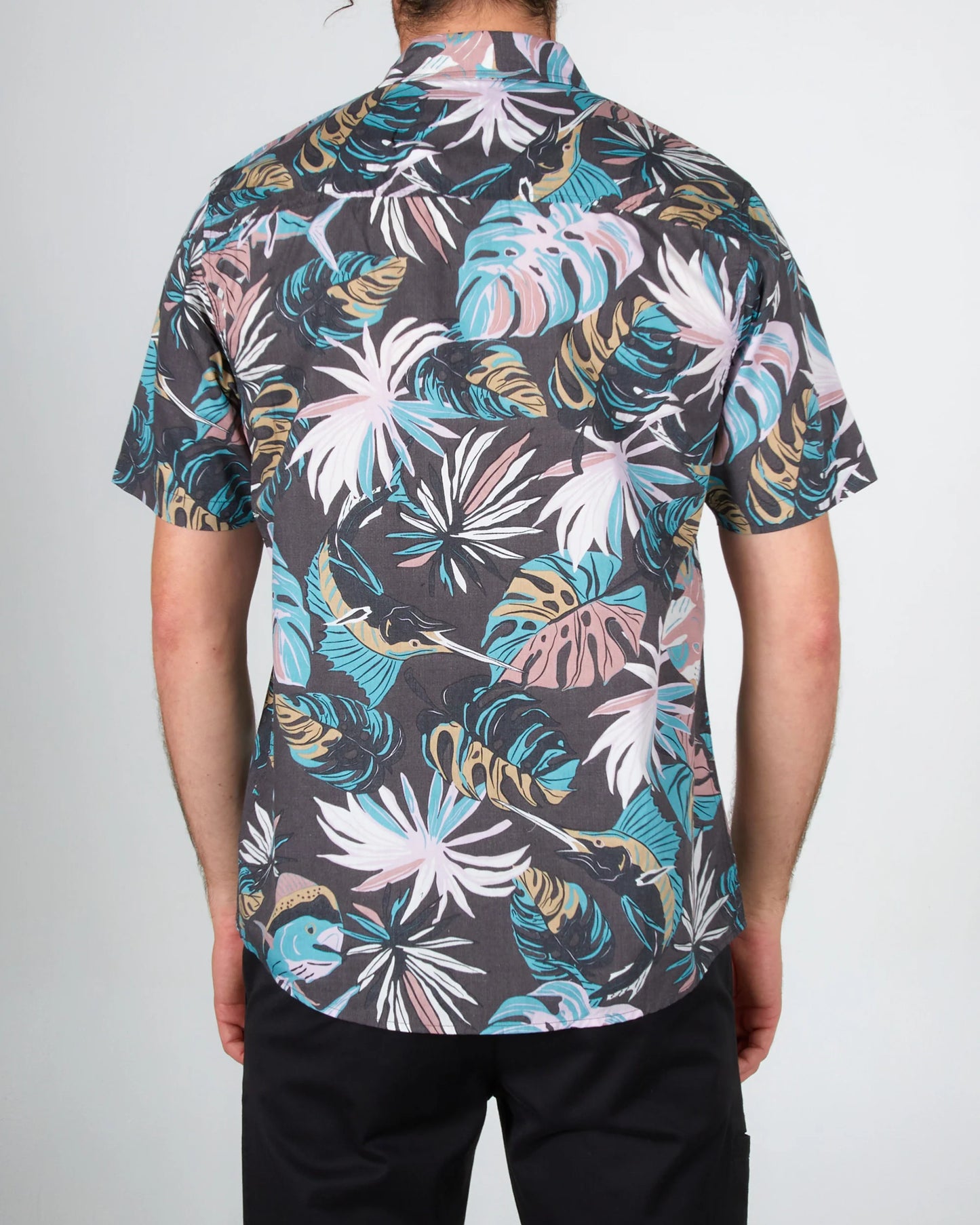 Salty Crew Mens Large Kine Woven