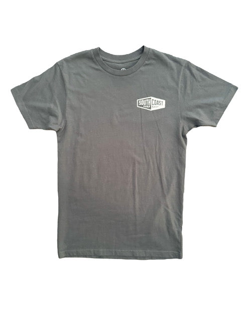 South Coast Mens SD Map 3-Tone Tee