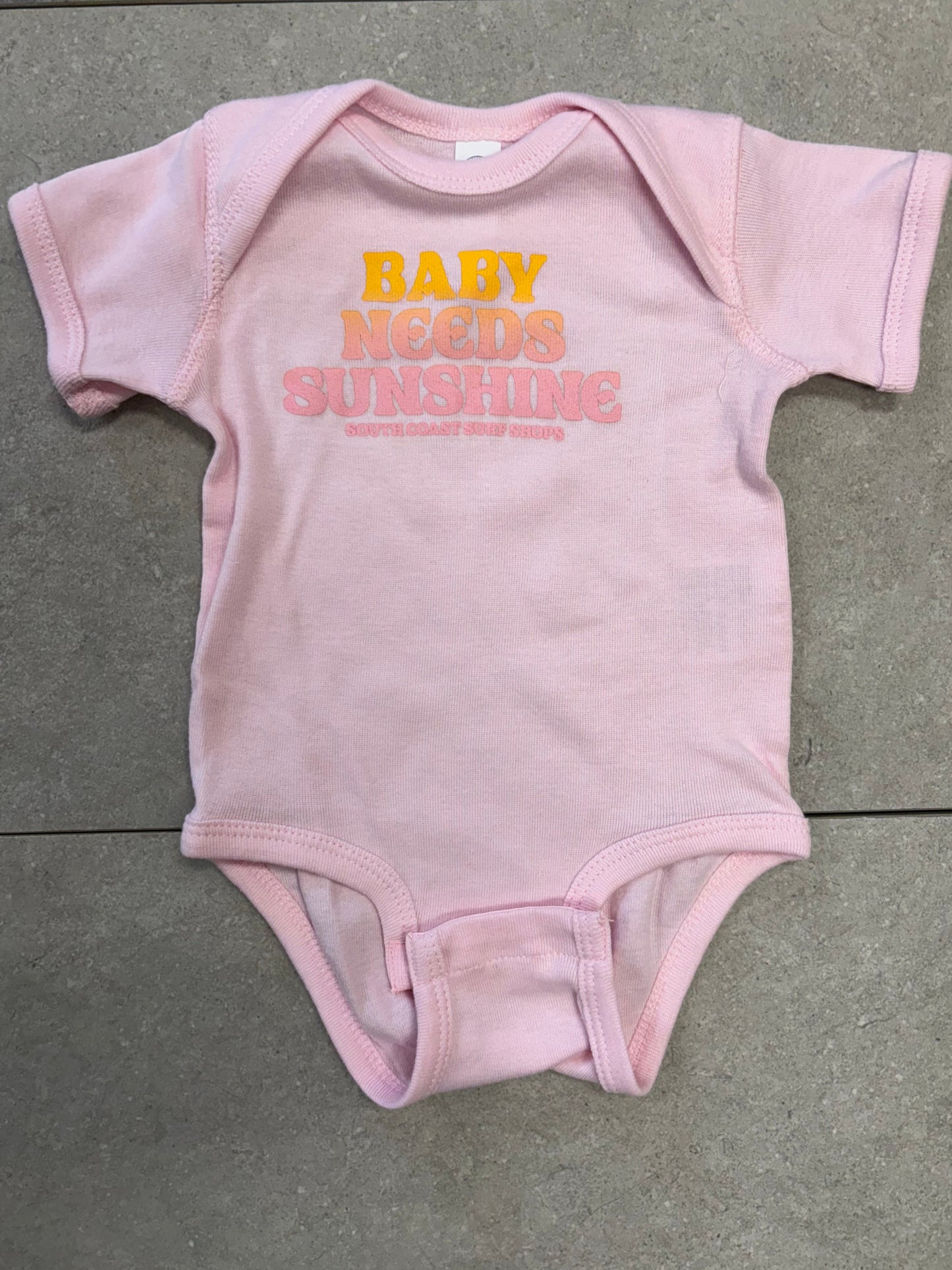 South Coast Baby Needs Sunshine Onesie