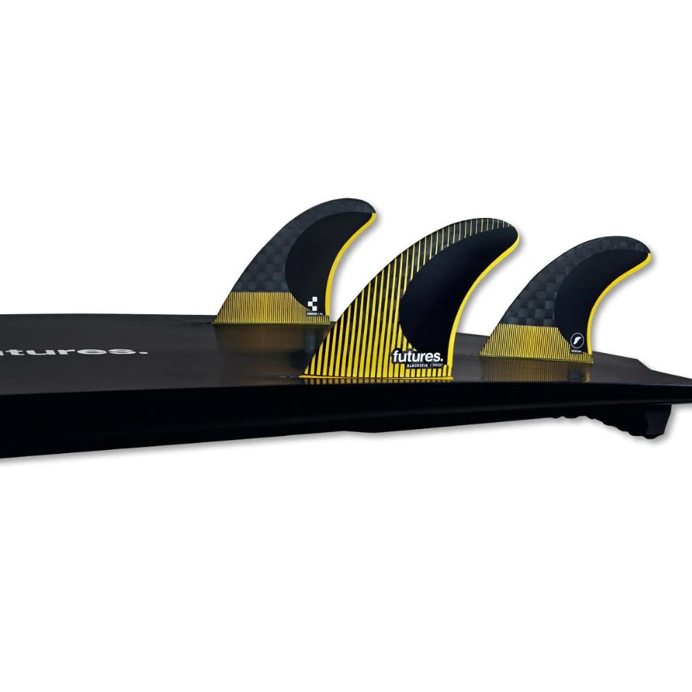 Futures Fins P6 Blackstix Medium Thruster Fin Set