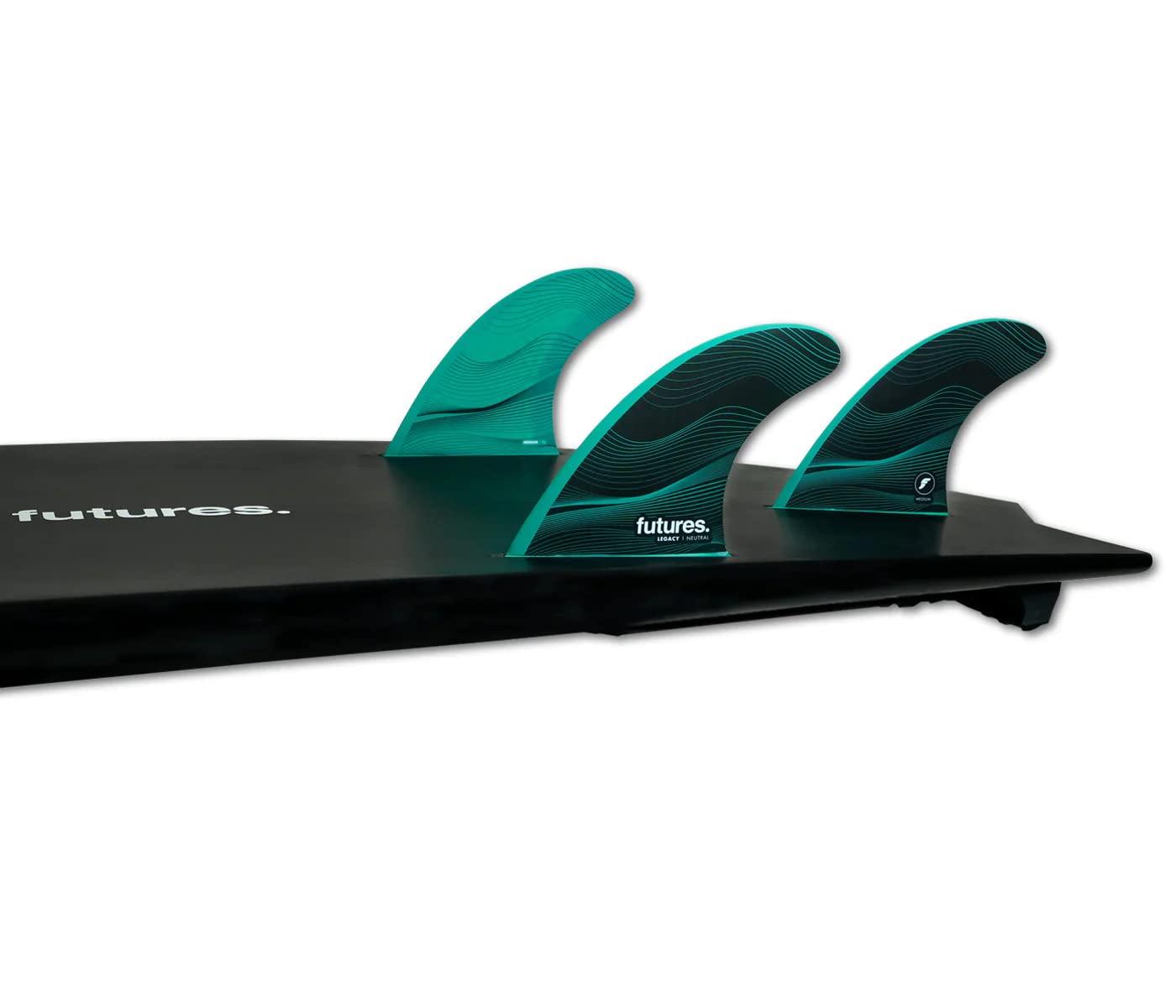 Futures Fins F6 Honeycomb 5-Fin Set Green M