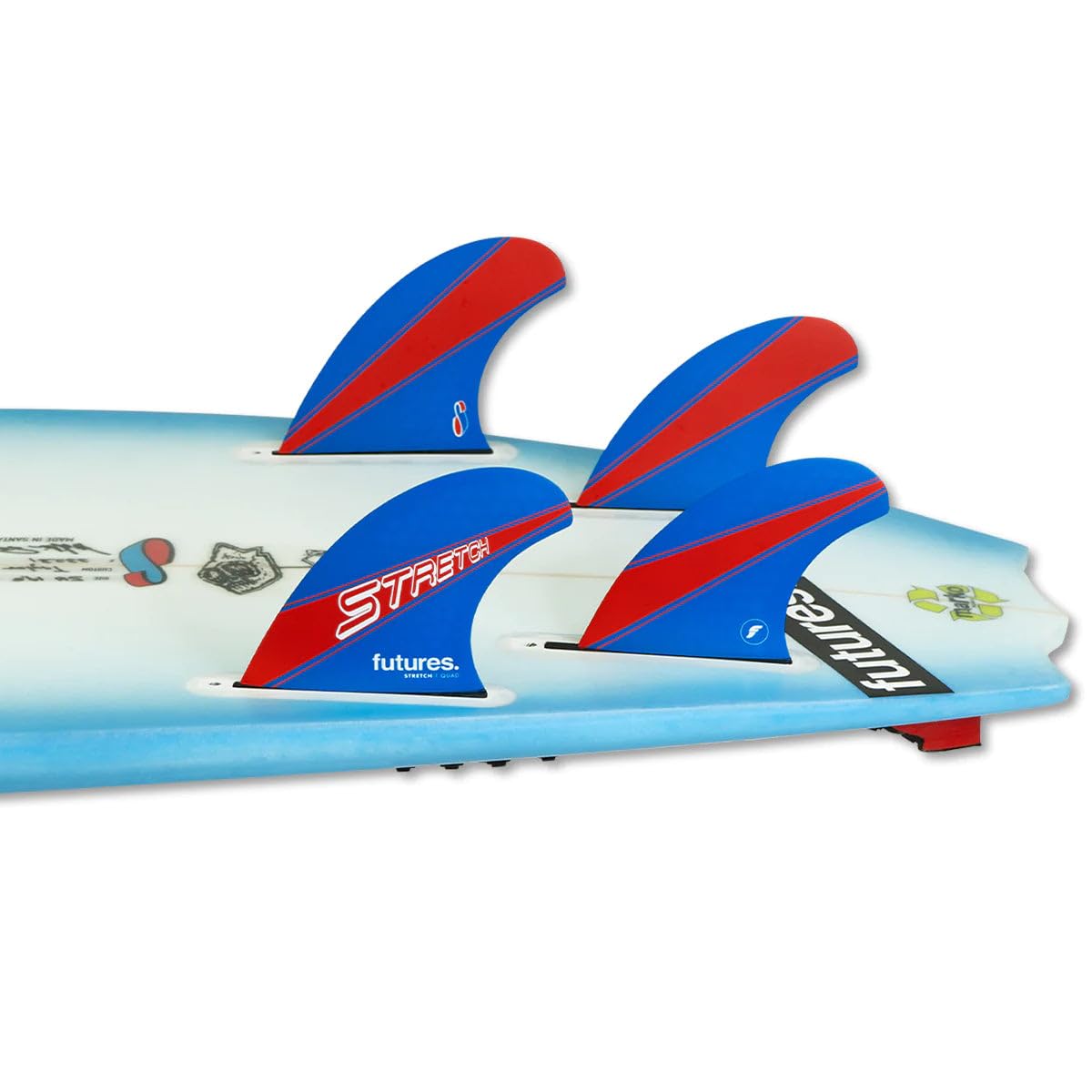 Futures Stretch Quad Fins