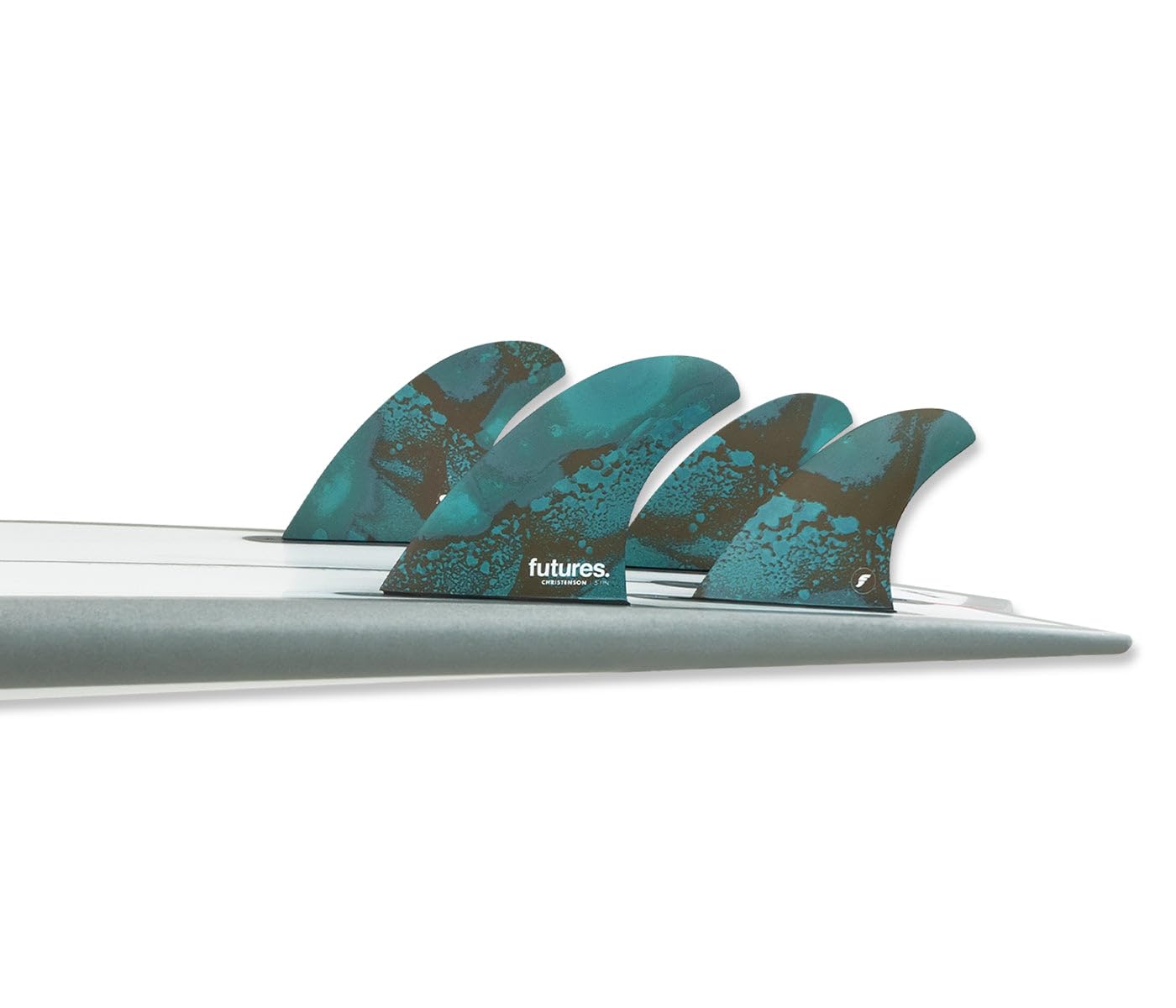 Futures Fins Christenson 5-Fin Set - Blue/Brown