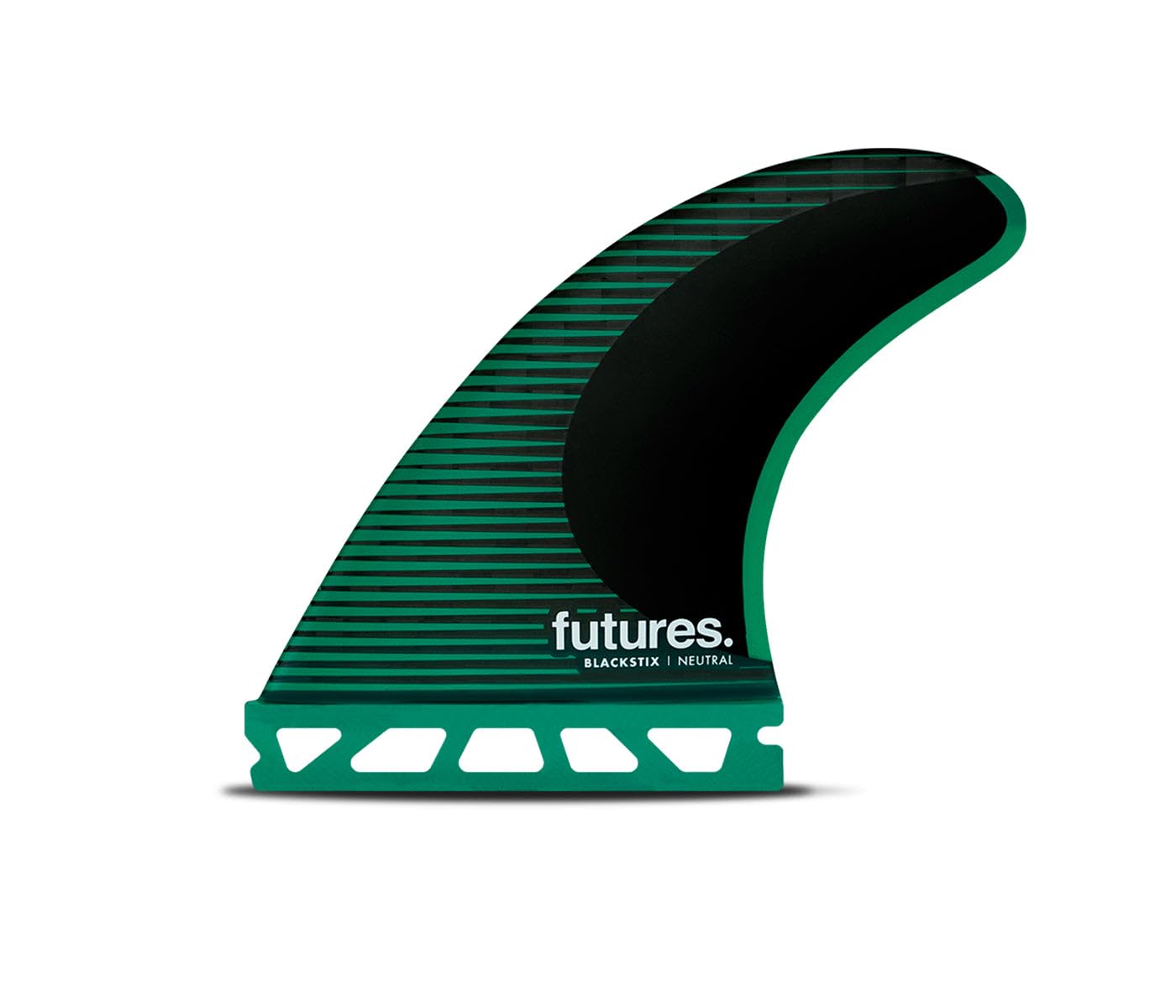Futures Fins F6 Blackstix Medium Thruster Fin Set