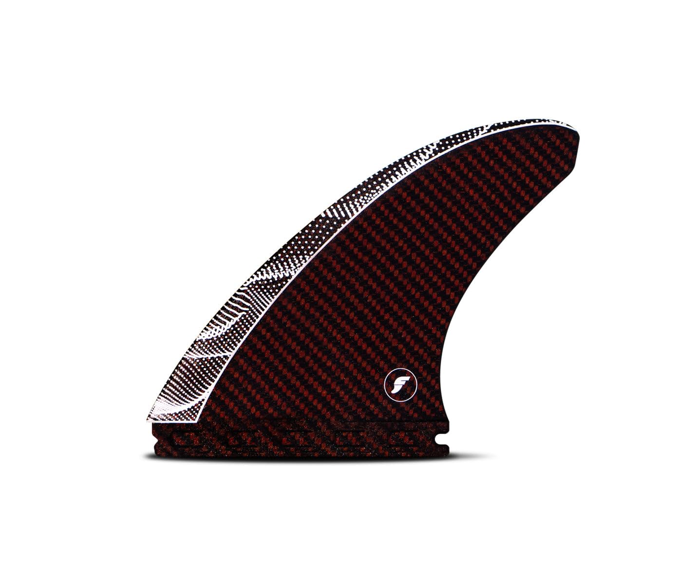 Futures Fins JJF Scimitar Vapor Core Thruster Fin Set - Large - Red/Carbon