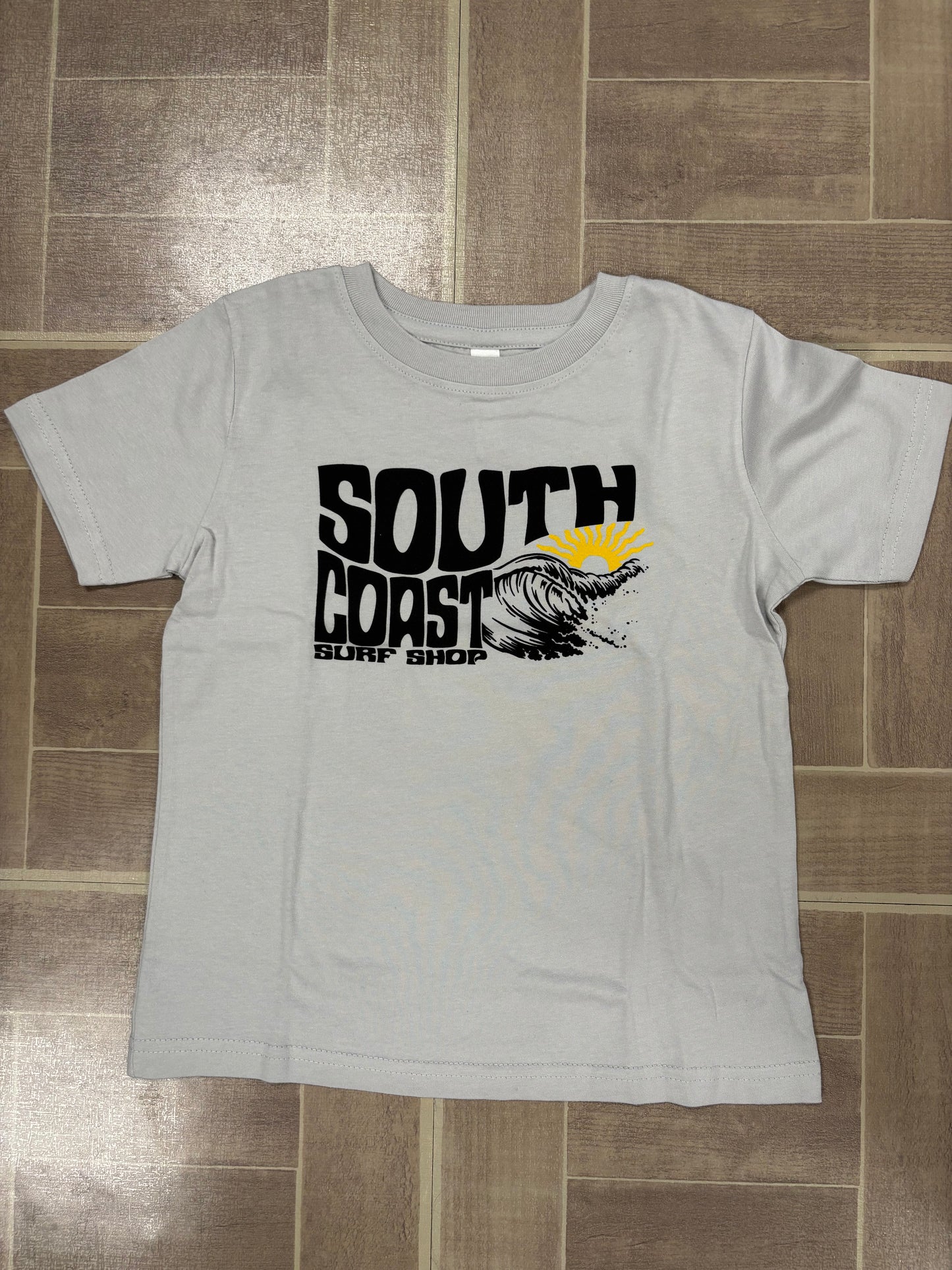 South Coast Kids Grinder Tee Silver