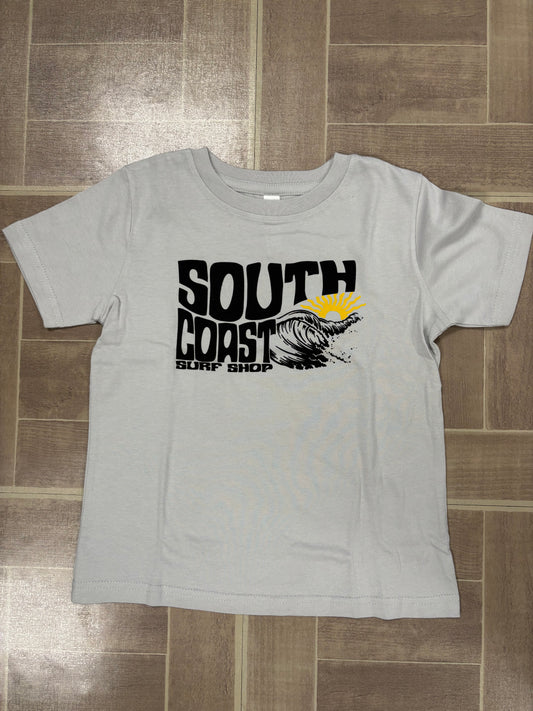 South Coast Kids Grinder Tee Silver