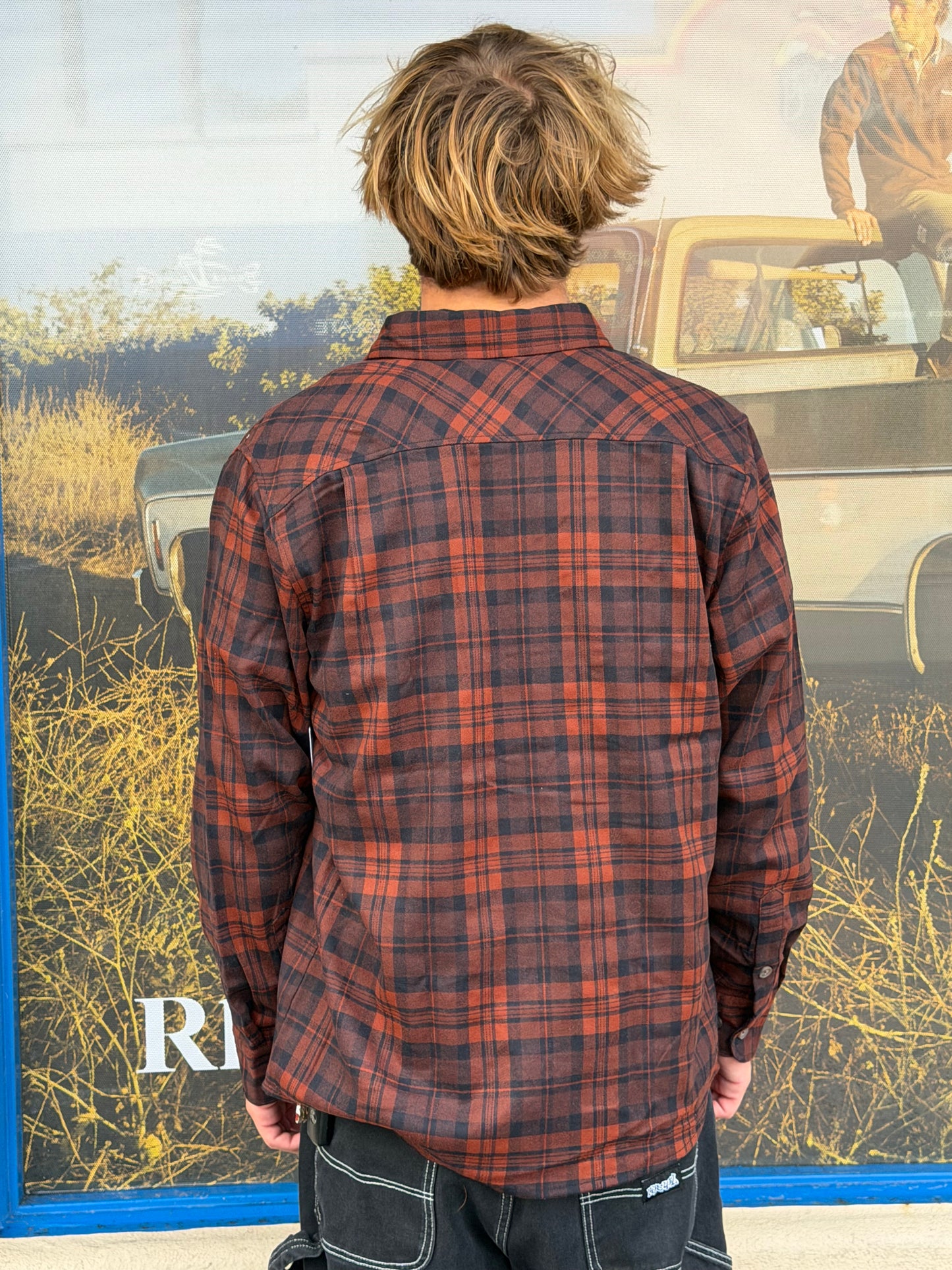 South Coast Carter Flannel Orange