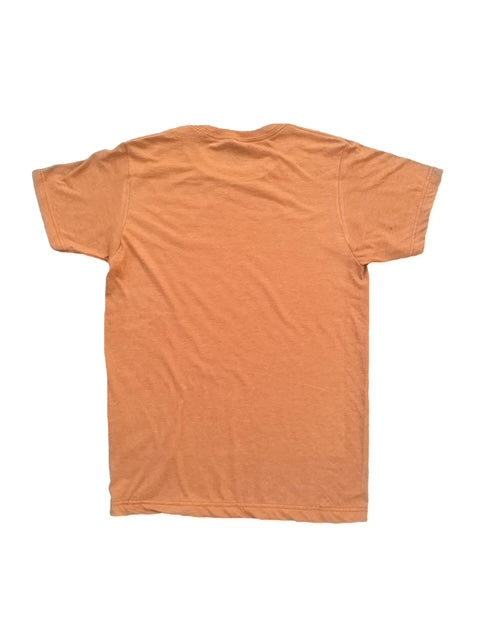 South Coast Mens Retro Flag Tee Rust