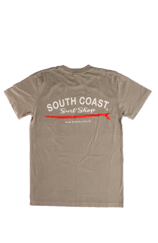 South Coast Classic Surf tee Cement