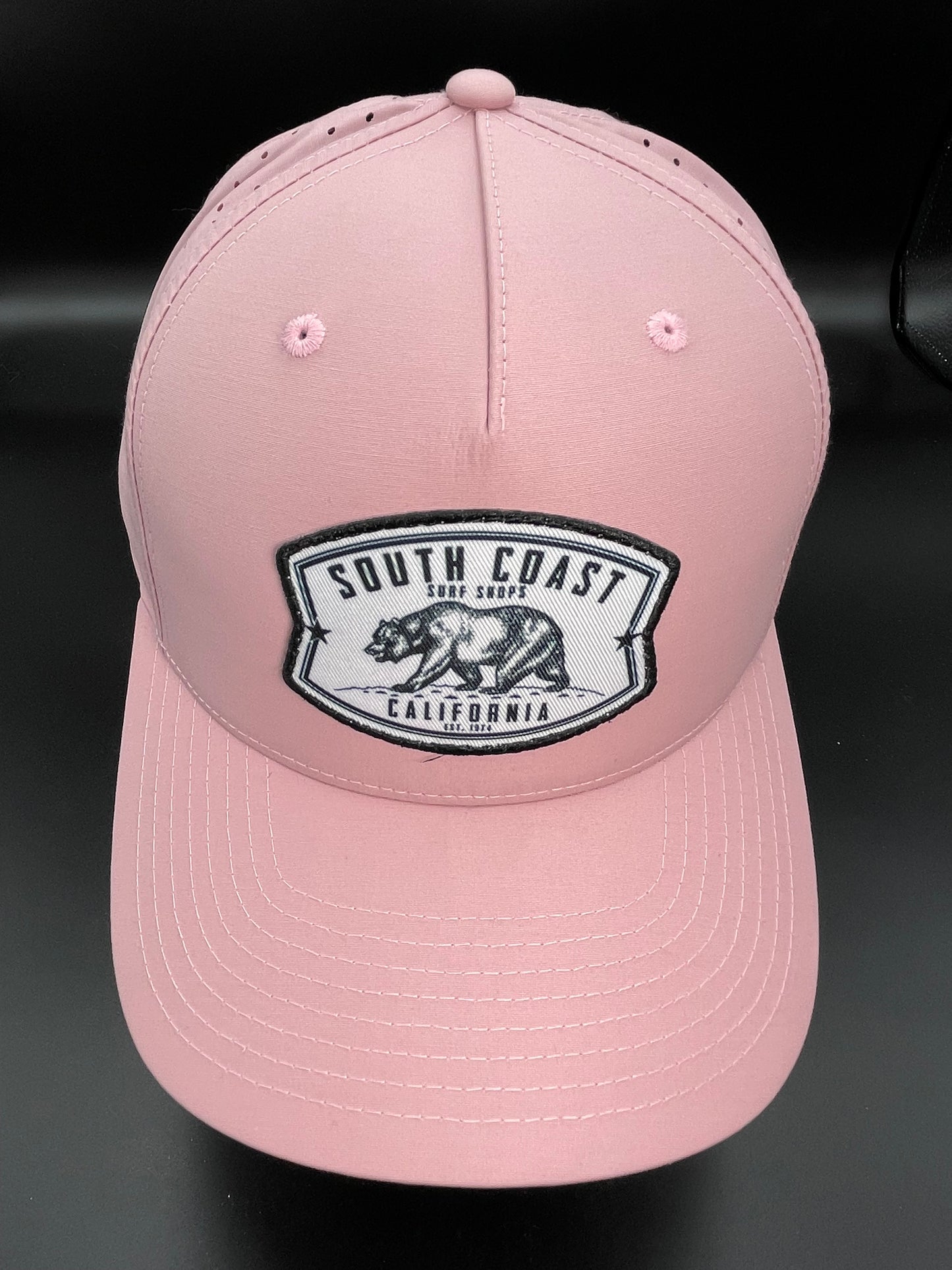 South Coast Adult Cali Bear Hat Perforated Pink