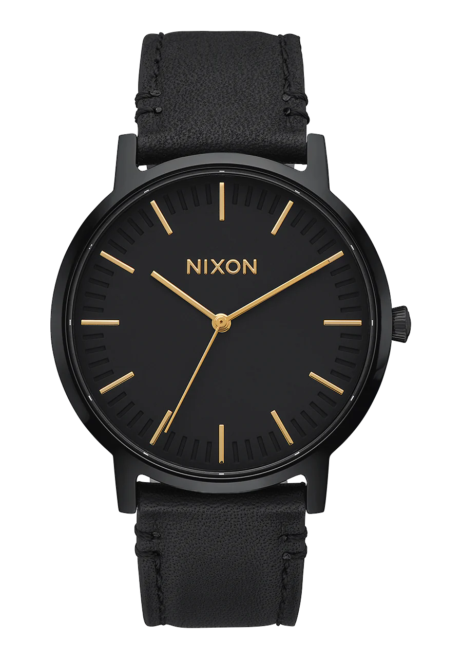 Nixon Porter Leather Watch