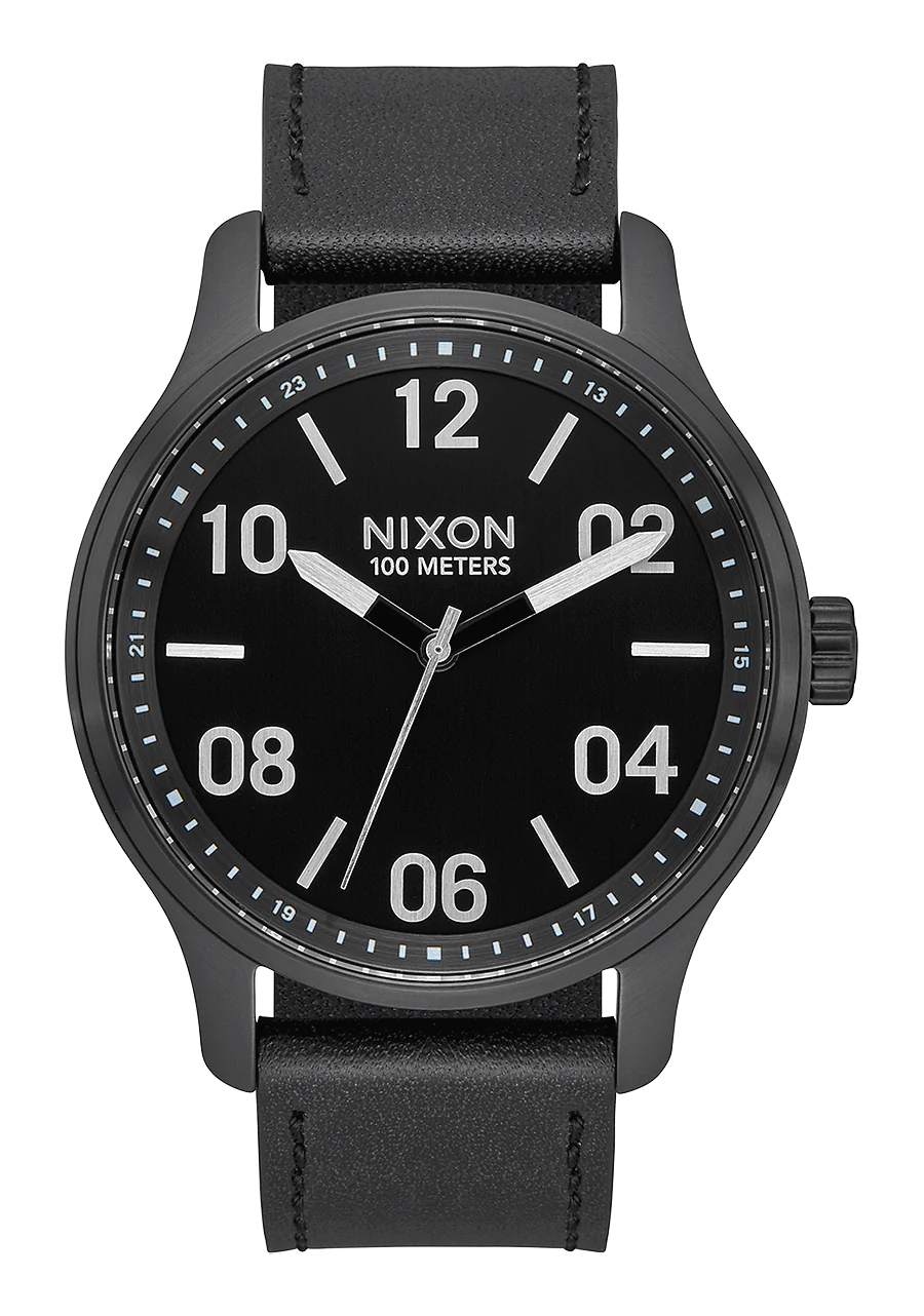 Nixon Patrol Leather Watch