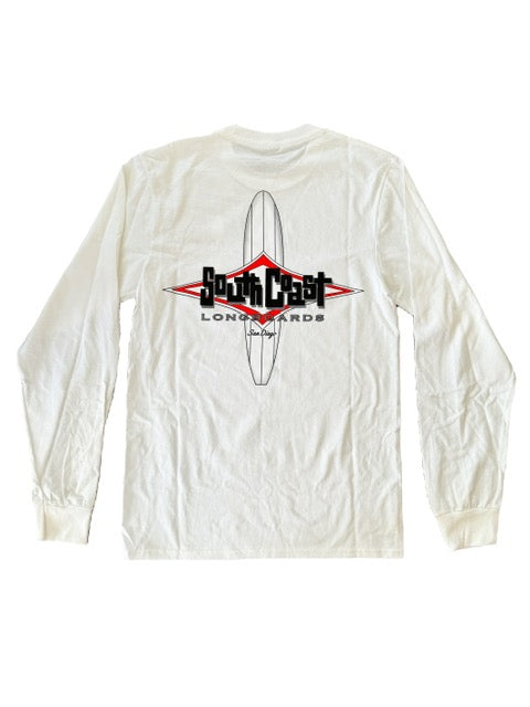 SOUTH COAST MENS LB DIAMOND L/S TEE
