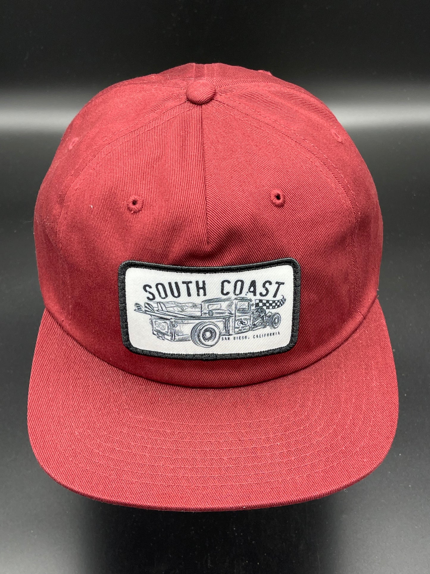 South Coast Adults Hot Rod Hat Maroon