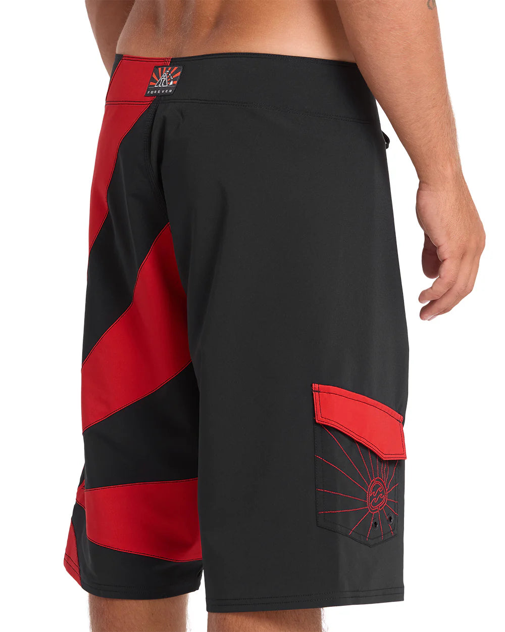 Billabong A.I. Rising Sun Trunk Black / Red