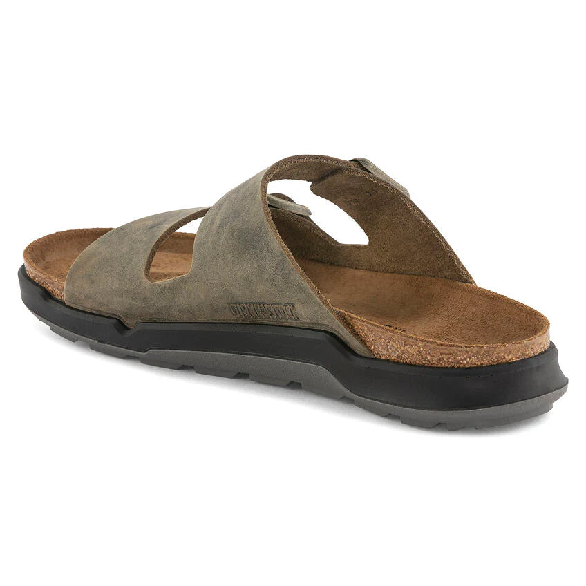Birkenstock Arizona Rugged Men's Sandal Faded Khaki