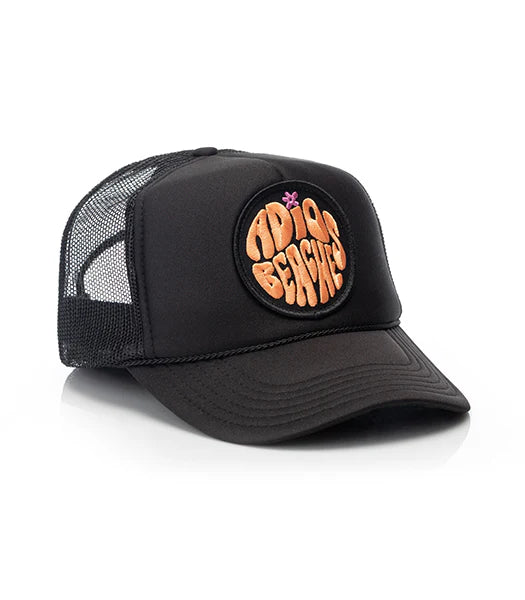 Local Beach Adios Beaches Hat Black