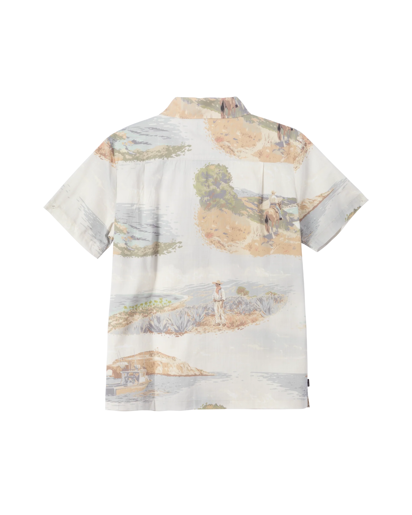 Dark Seas Anacapa Short Sleeve Shirt Light Blue