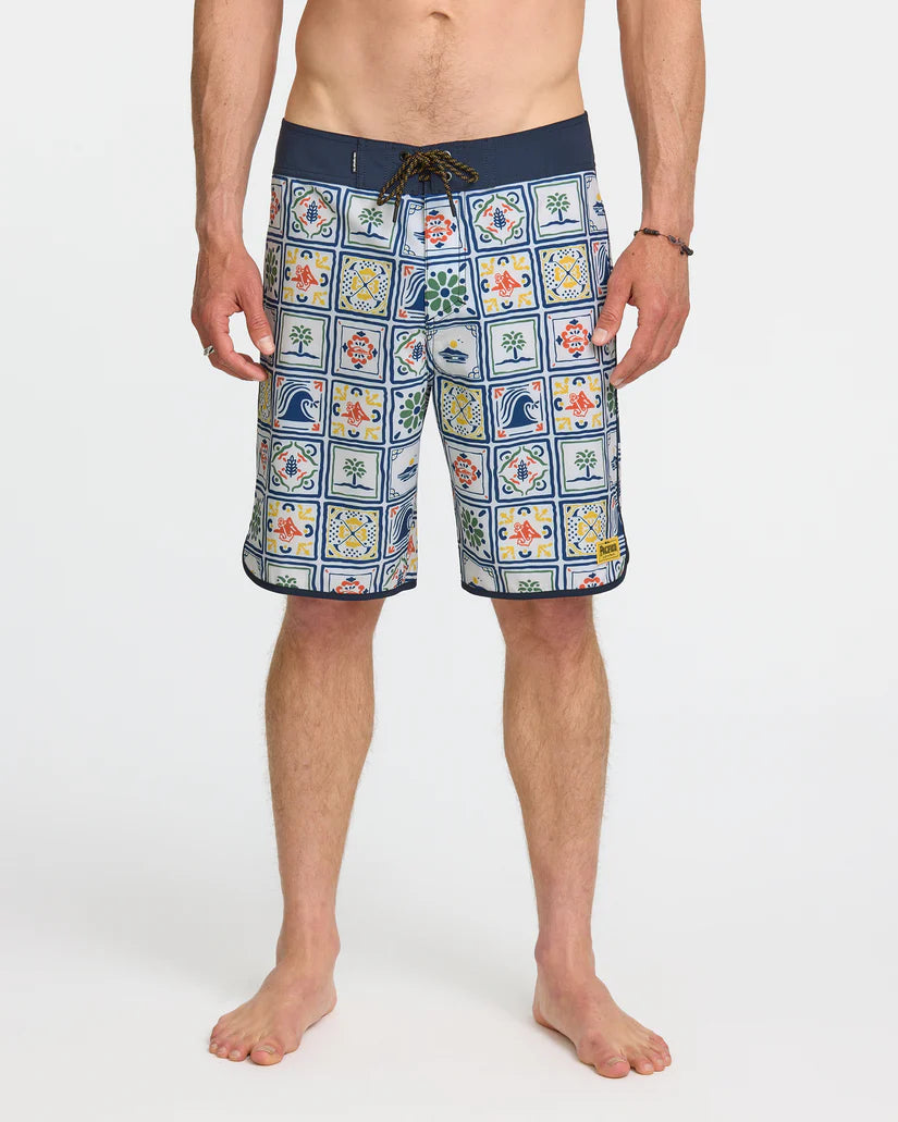 Quiksilver X Pacifico Mens Scallop 19' trunk