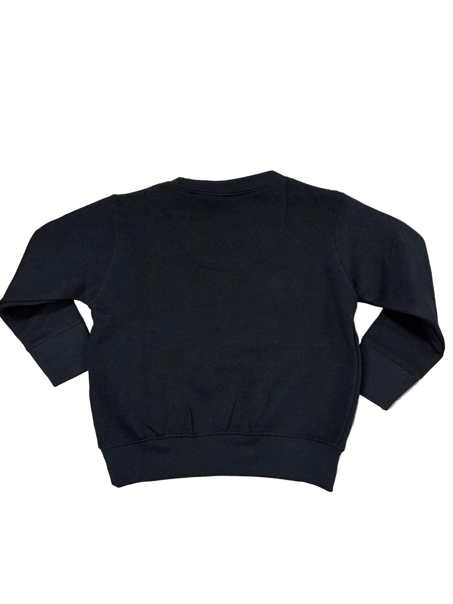 South Coast Kids Retro Crew Fleece Black