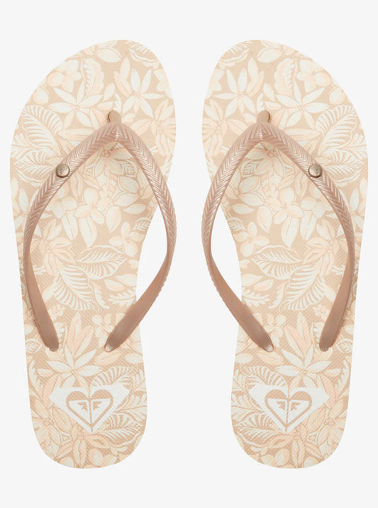 Roxy Bermuda Sandals Peach Cream