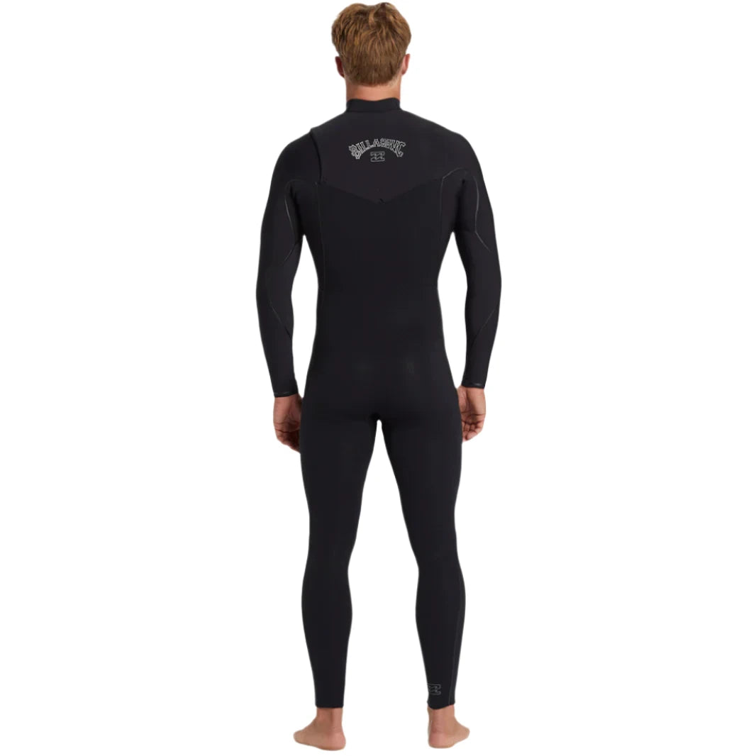 Billabong Men's 4/3MM Furnace Natural Upcycler Chest Zip Wetsuit