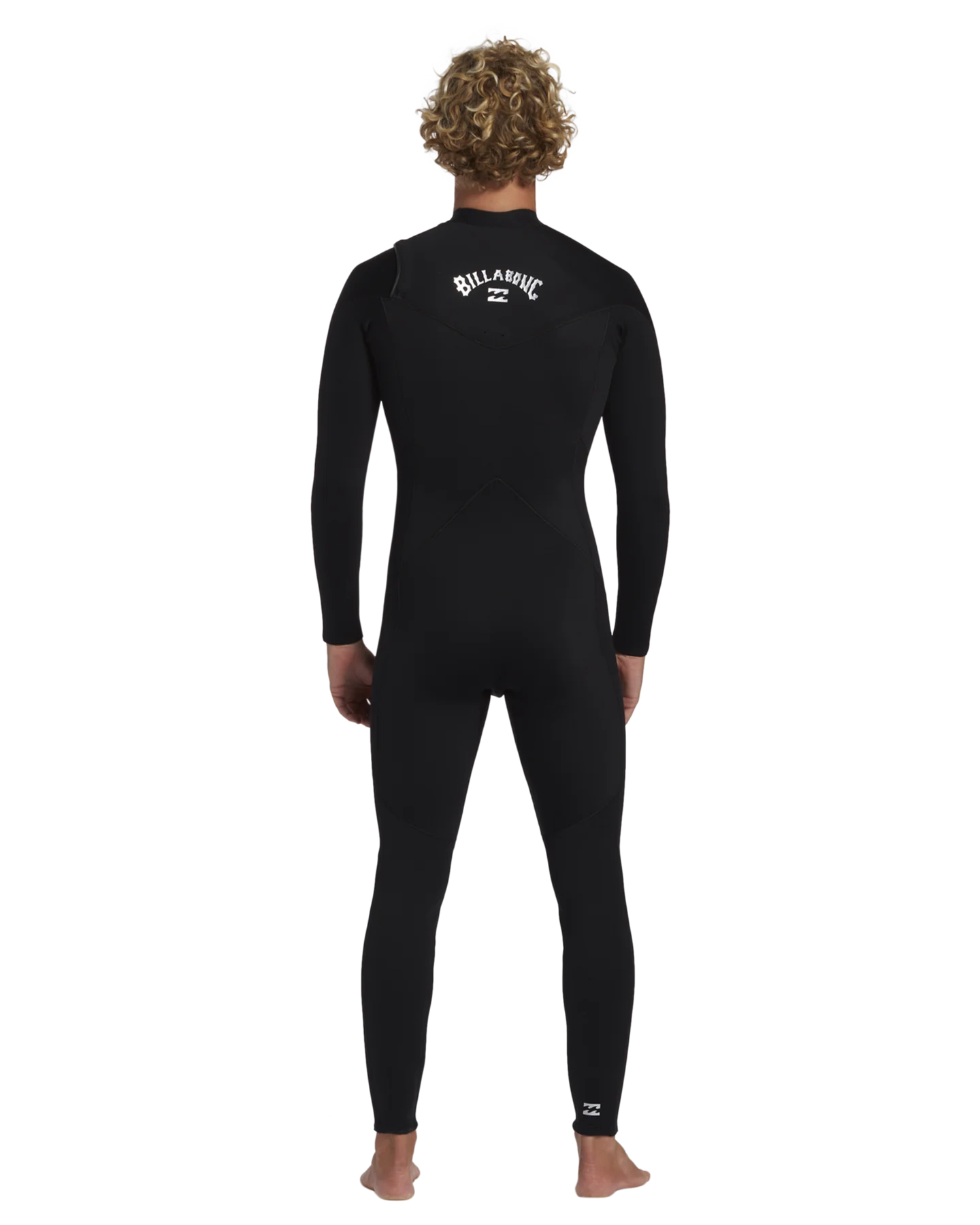Billabong Men's Foil 3/2mm Chest Zip Wetsuit Black