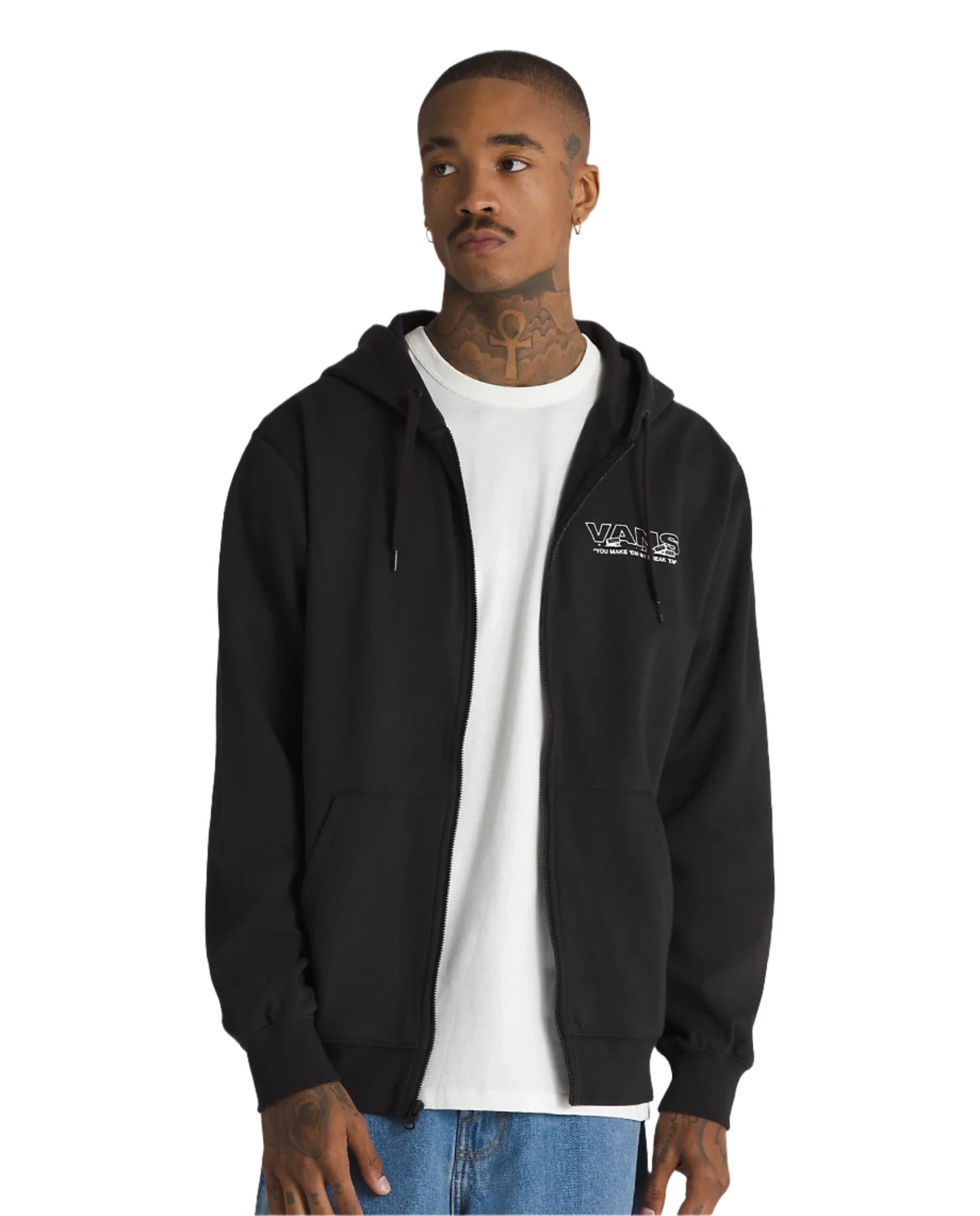 Vans Break Made Full Zip Hoodie Black