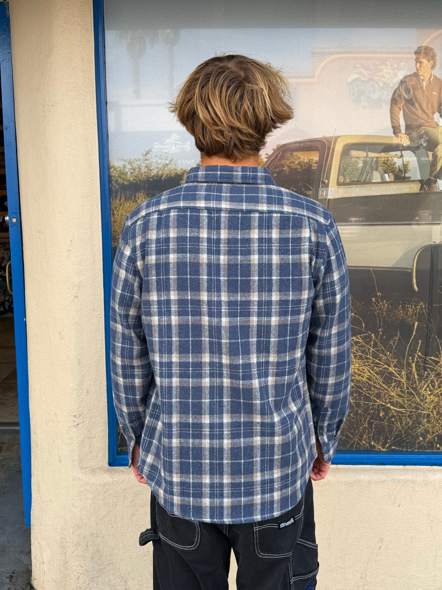 South Coast Pacific Flannel Blue