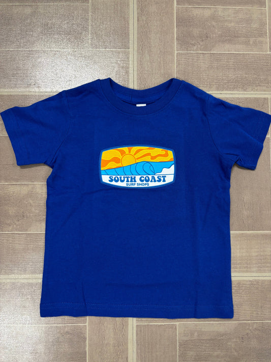 South Coast Kids Right Hander Tee Royal