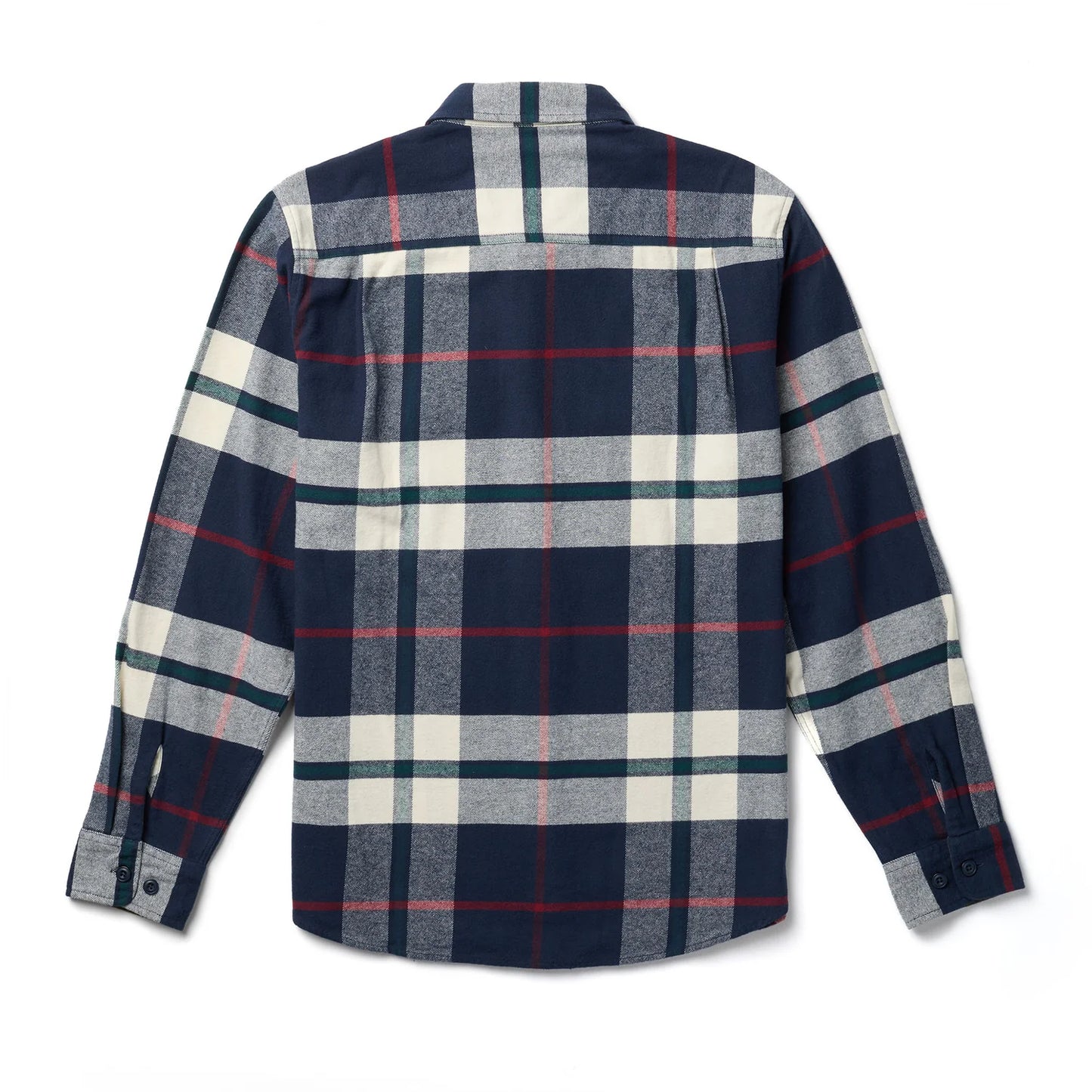 Seager Calico Flannel Navy Big Plaid