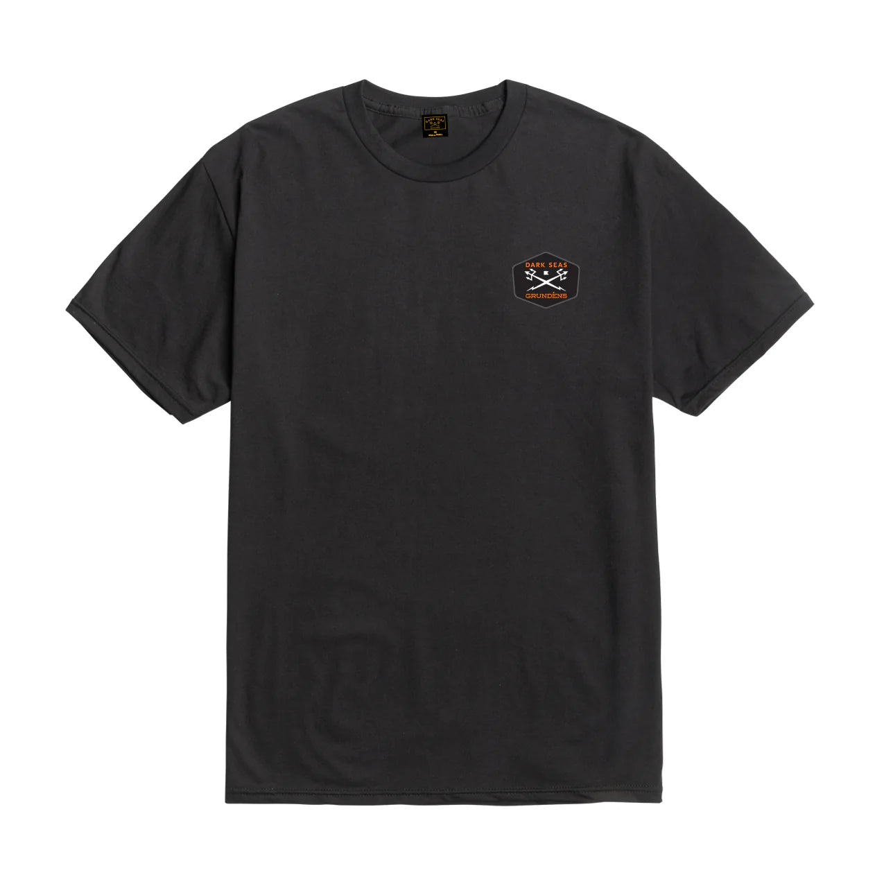 Dark Seas Chart & Deploy T-Shirt Black