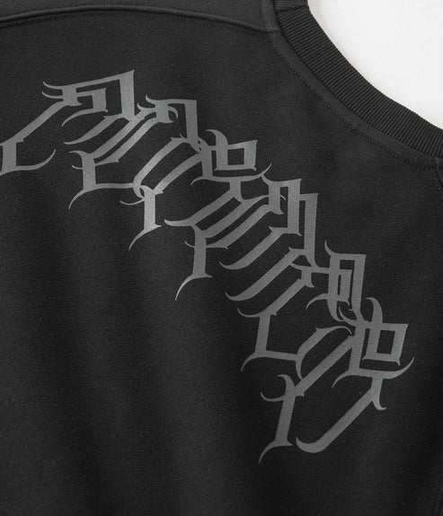 Former Combat Star Raglan Crew Black