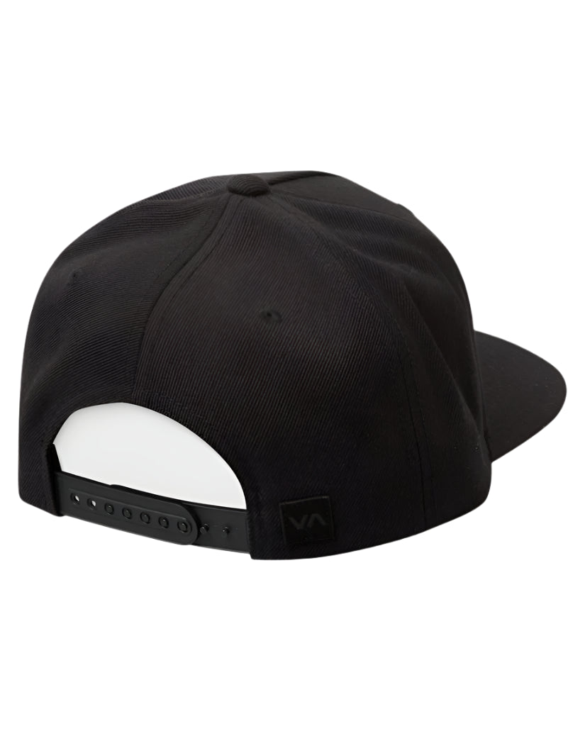 RVCA Commonwealth Snapback Black 2