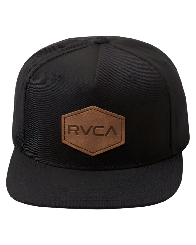 RVCA Commonwealth Snapback Black 2