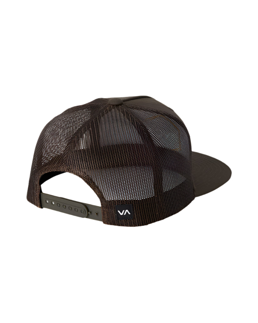 RVCA Commonwealth Trucker Hat Chocolate