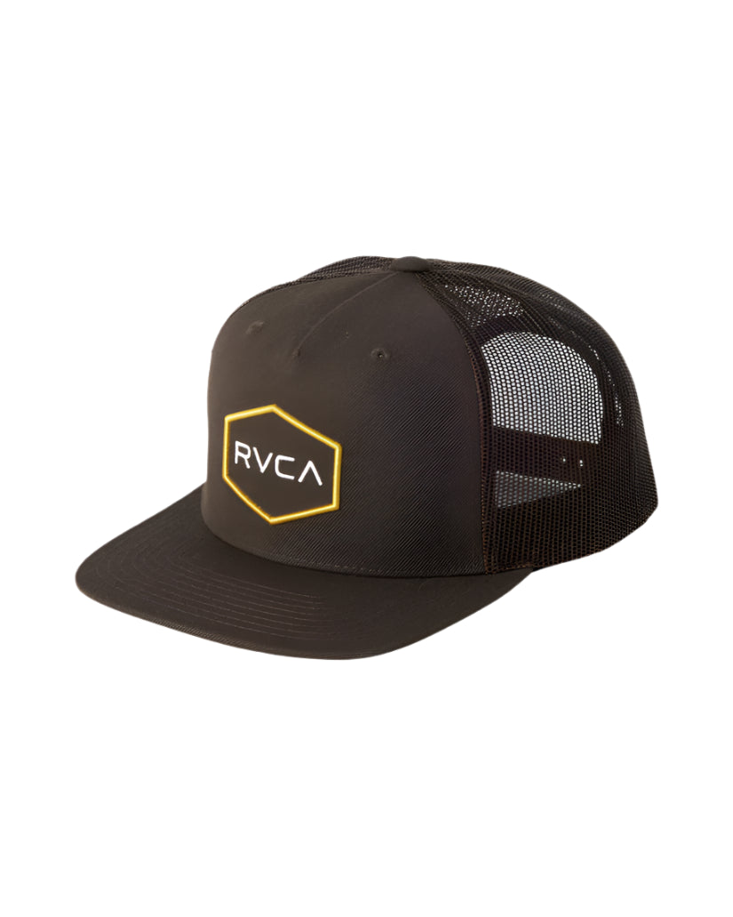 RVCA Commonwealth Trucker Hat Chocolate