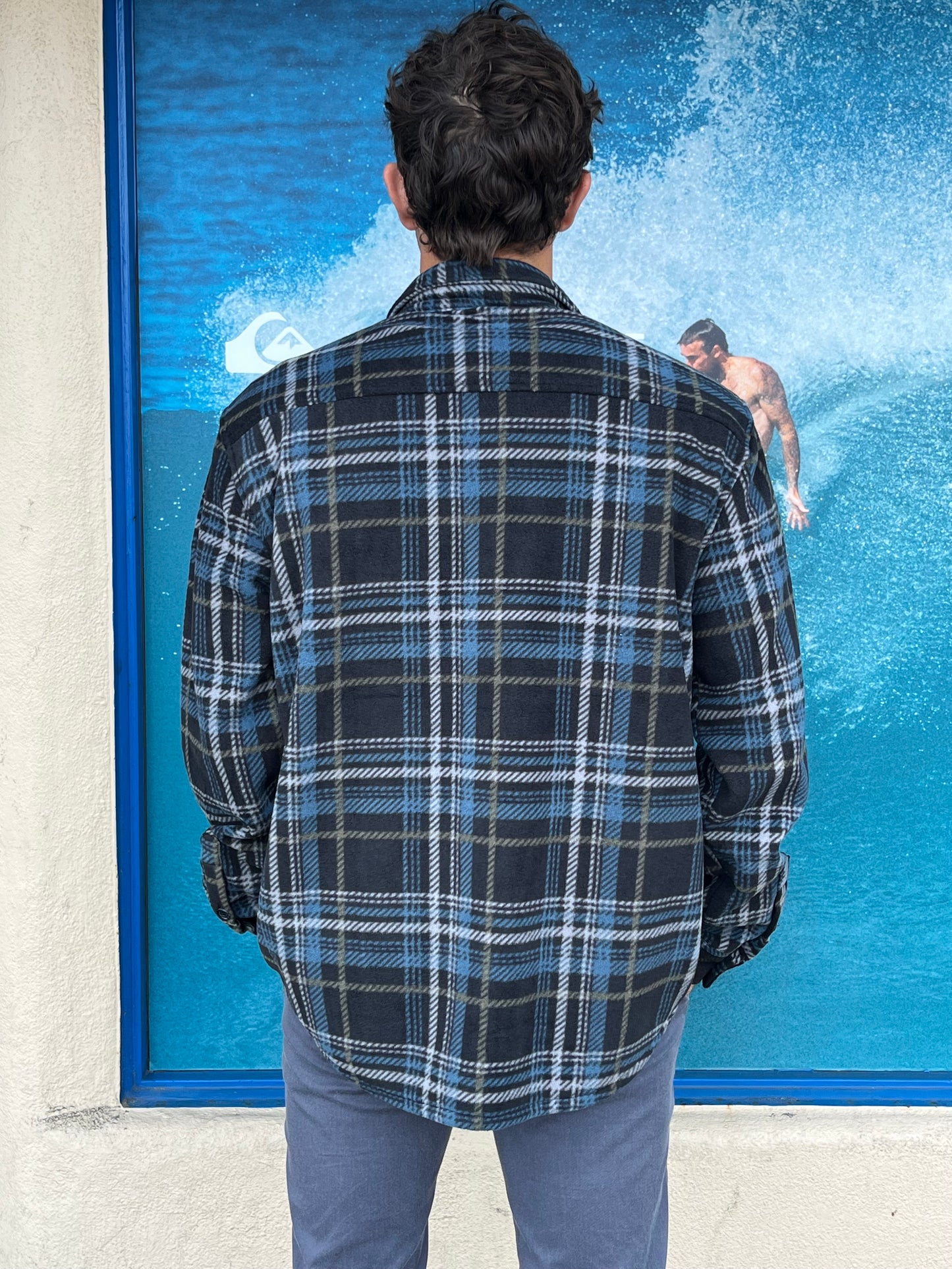 South Coast Modesto Flannel Black
