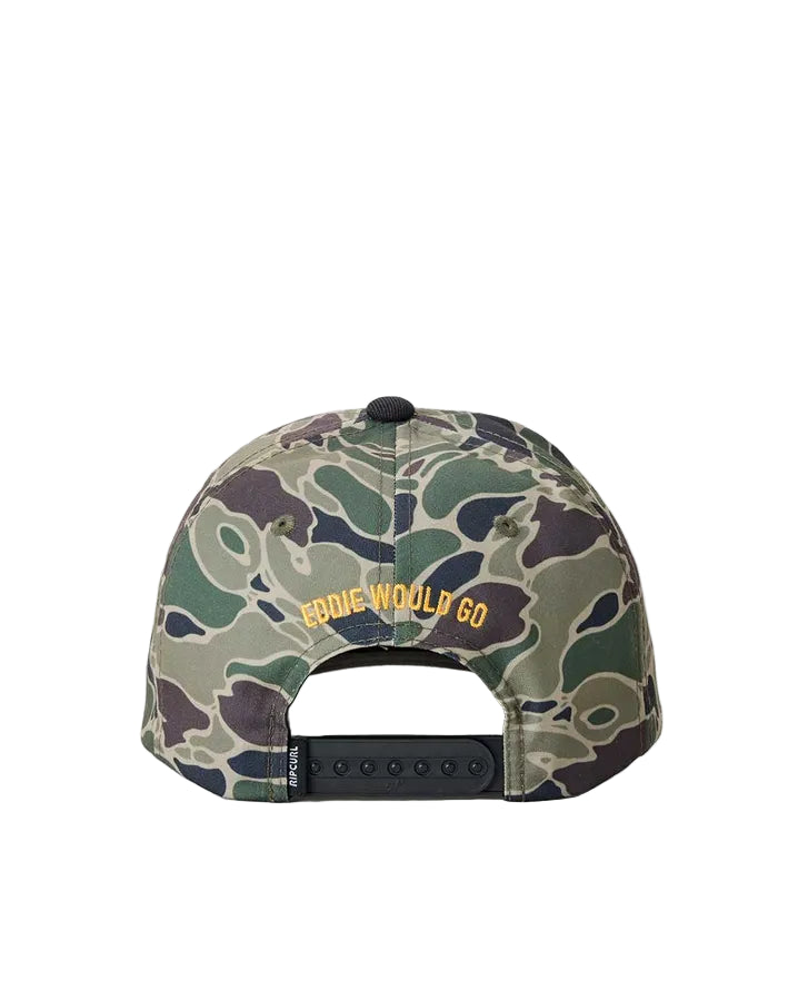 Rip Curl Eddie Would Go Snapback Cap 25' Camo