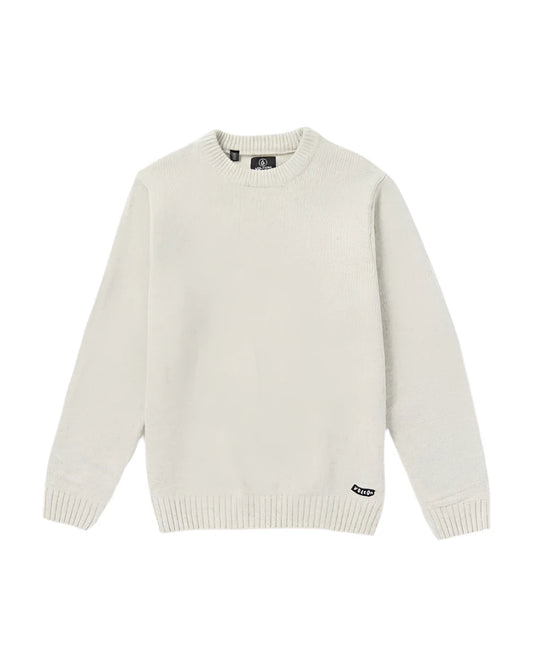 Volcom Men's Edmonder II Sweater Dirty White