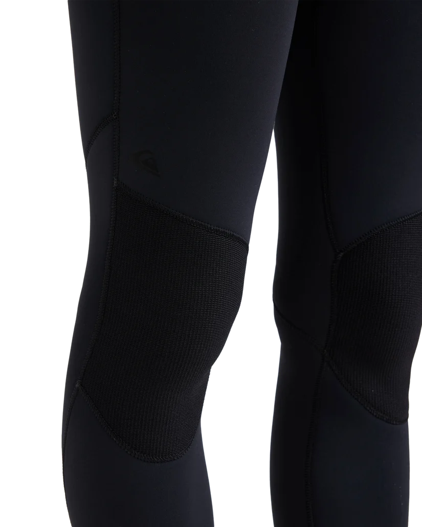 Quiksilver Everyday Sessions 3/2mm Chest Zip Wetsuit Black – Knee Pad Detail