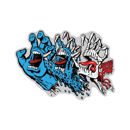 Santa Cruz Evolve Hand 6in Stickers Assorted