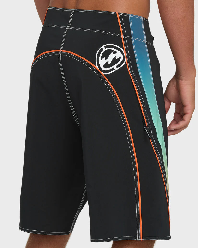 Billabong Men's Fluid 2k Pro Performance 21" Boardshorts Black